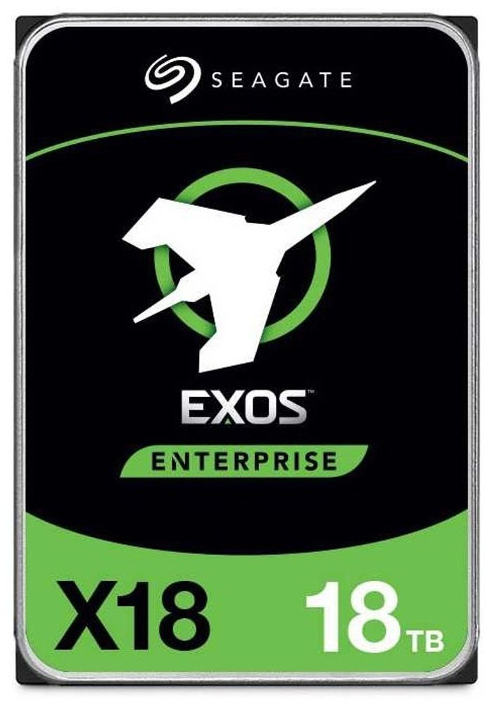 ЖЕСТКИЙ ДИСК HDD 18TB SEAGATE EXOS X18 SATA3 3.5&quot; 256MB 7200RPM ST18000NM000J