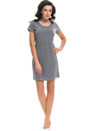 Женская сорочка TM.9209 Dark Grey Doctor Nap