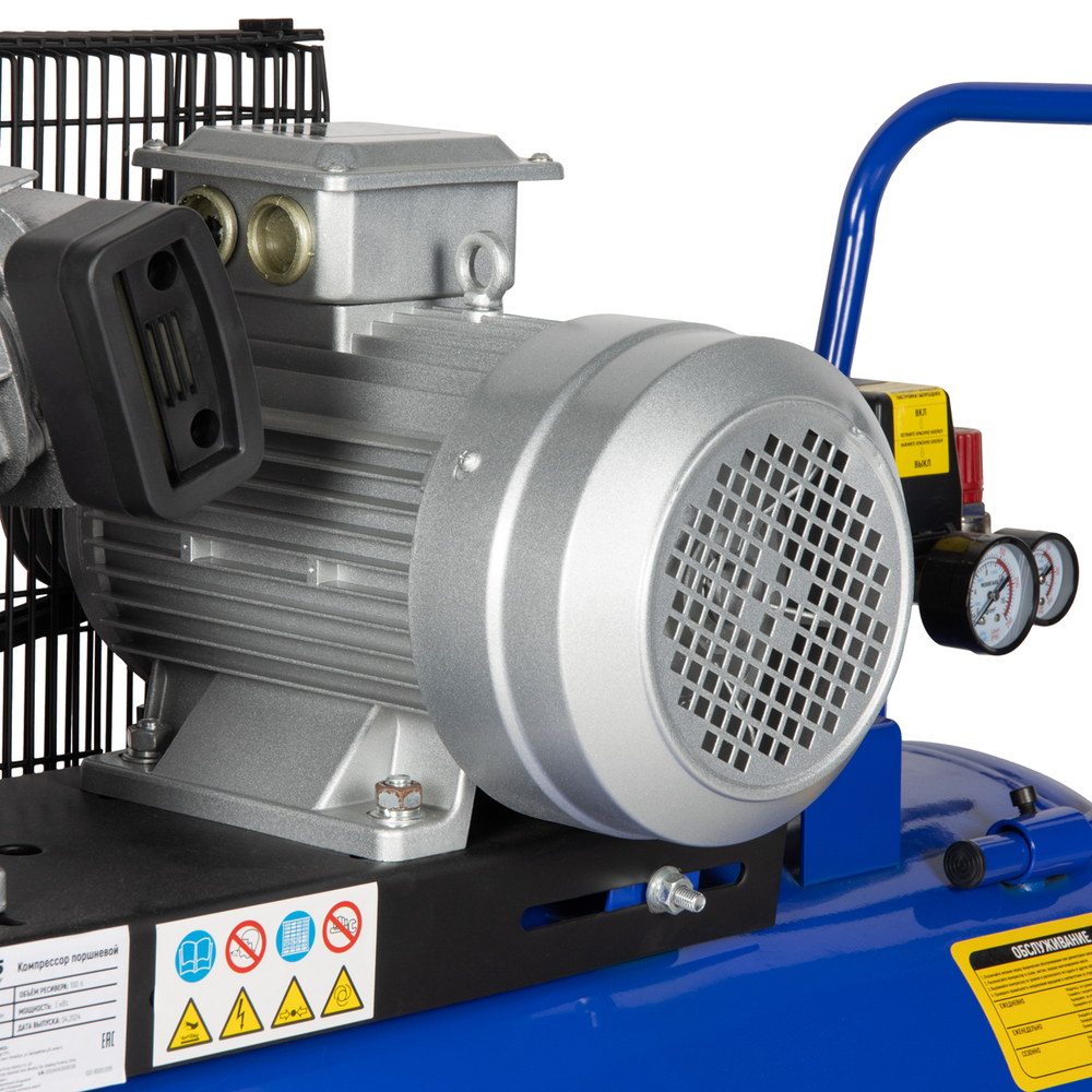 OPT-301558 Компрессор поршневой, 580 л/мин, 3 КВт, 380 В, ресивер 150 л
