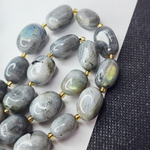 Лабрадор (лабрадорит), крупная галтовка, 12-15 мм, камни овалы, штучно.