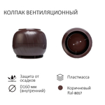 Готовый комплект изолированный серия Static (колпак): фальц, Ø 150/160 мм, Gervent