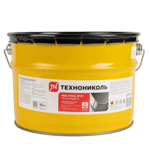 Мастика кровельная ТехноНИКОЛЬ №21 Техномаст 10 кг