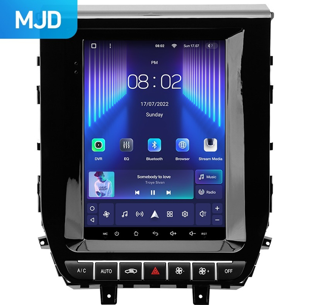 Магнитола для Toyota Land Cruiser 200 2015-2021 (без JBL) - Teyes TPRO 2 монитор 9.7" в стиле "Тесла" на Android 10, 4G SIM-слот