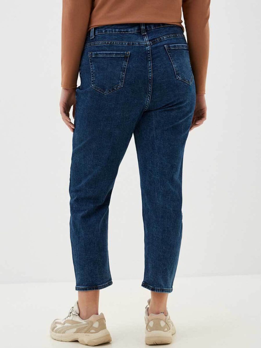 Джинсы больших размеров на молнии