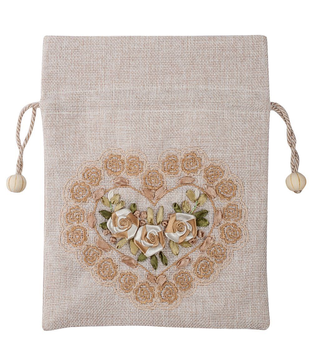 LK-27 Мешочек из льна «Симфония любви»