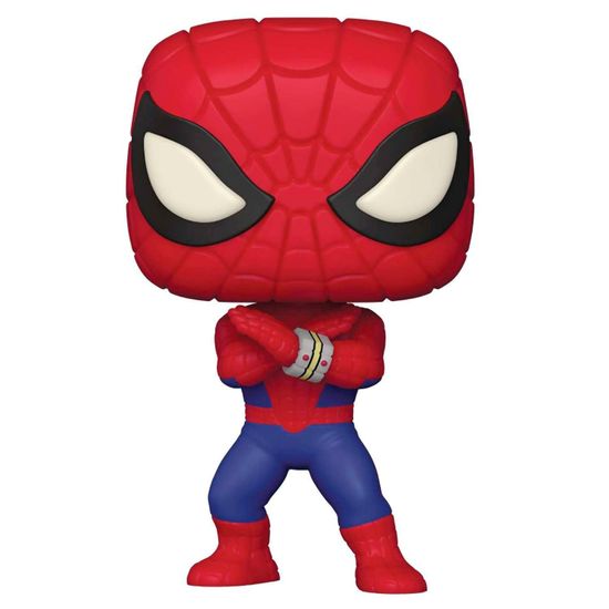 Фигурка Funko POP! Bobble Marvel Spider-Man (Japanese TV Series) (Exc) 58250 / Фигурка Фанко ПОП! по мотивам вселенной "Марвел", Человек-паук