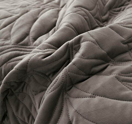 Покрывало 240х260 и 2 наволочки 50х70 Sofi De MarkO Глория хаки