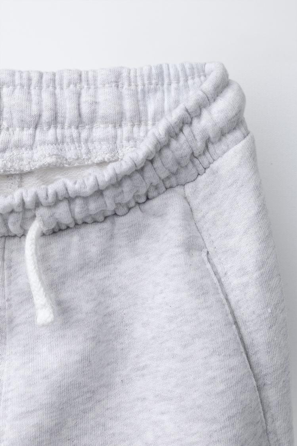 ZARA БРЮКИ-ДЖОГГЕРЫ, СЕРЫЙ МЕЛАНЖ