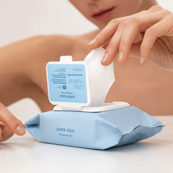Missha Super Aqua Ultra Hyalron Cleansing water Wipes салфетки для снятия макияжа