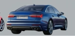 Диффузор с насадками на выхлоп для AUDI A6 C8 2018 - 2023 в стиле S6 Ауди