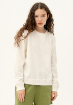 Свитшот реглан Bowery NYC однотонный Off White