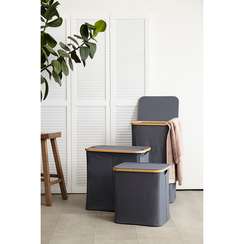 Корзина для белья Neat Tall , 41х35х74 см, серая