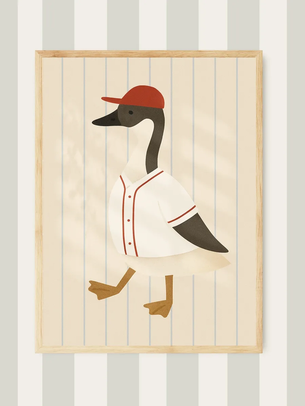 Постер для детской мальчика 60х90 см ретро спорт