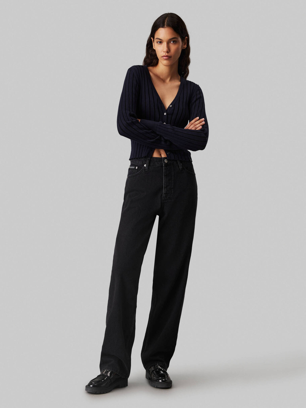 Джинсы 90'S CALVIN KLEIN JEANS - черный(J20J225389)