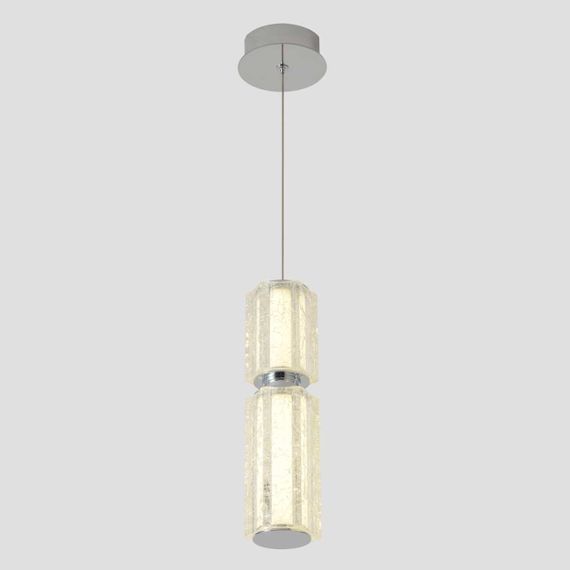 Светильник подвесной Crystal Lux ANTIQUE SP23W LED CHROME
