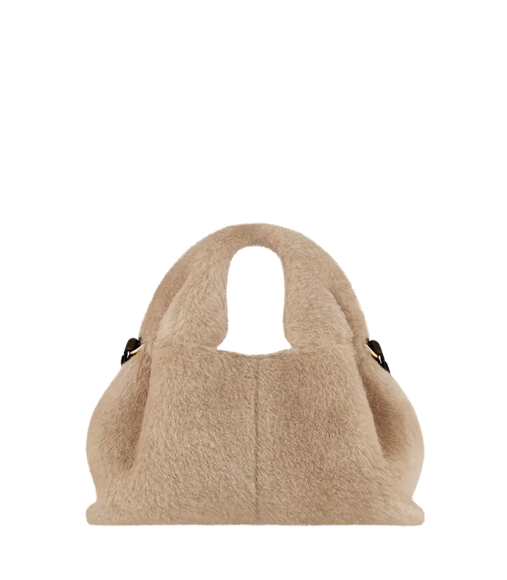 POLENE СУМКА NUMERO NEUF MINI, СВЕТЛО-БЕЖЕВЫЙ