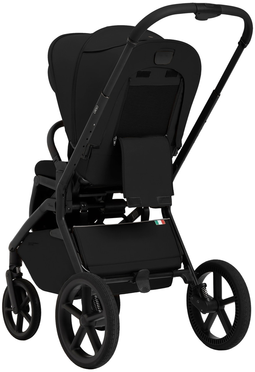 Коляска 4 в 1 Sweet Baby SBL Orso + автокресло Elegante Plus с базой i-Size ISOFIX DK780 Black