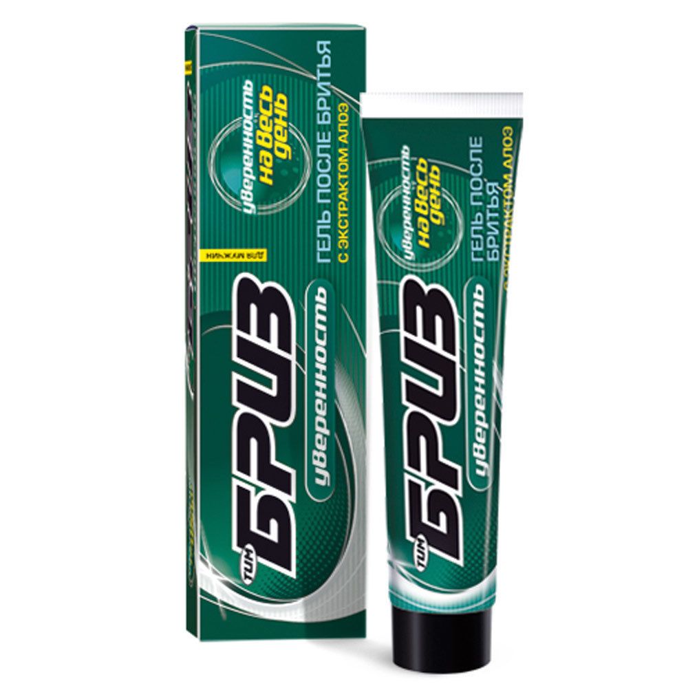 ТимБриз Гель после бритья "Уверенность" с экстрактом алоэ