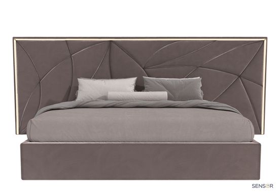 Кровать Кампанелла с широким изголовьем