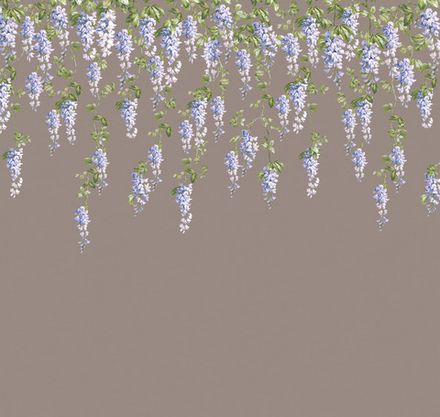 Панорама Лиловый дождь панно