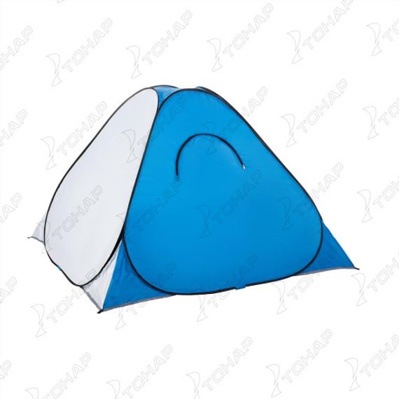 Палатка зимняя PREMIER автомат 1,8*1,8 бело-голубая без пола