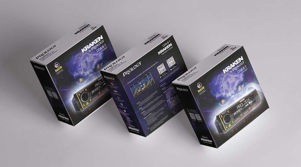 Автомагнитола Prology CDA-8.1 KRAKEN