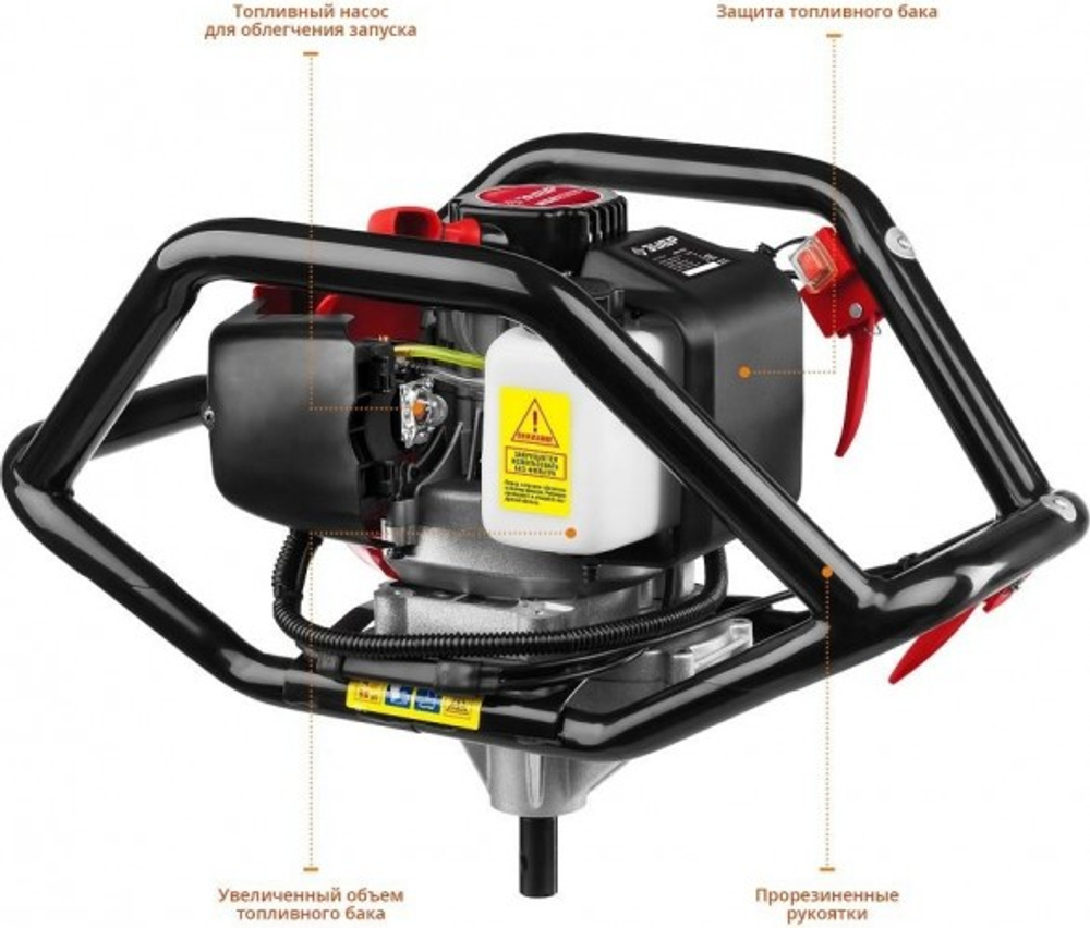 Бензобур ЗУБР МБ2-250