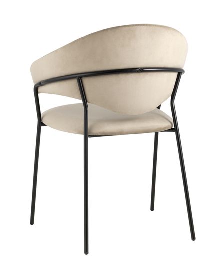 Стул Алексис велюр капучино