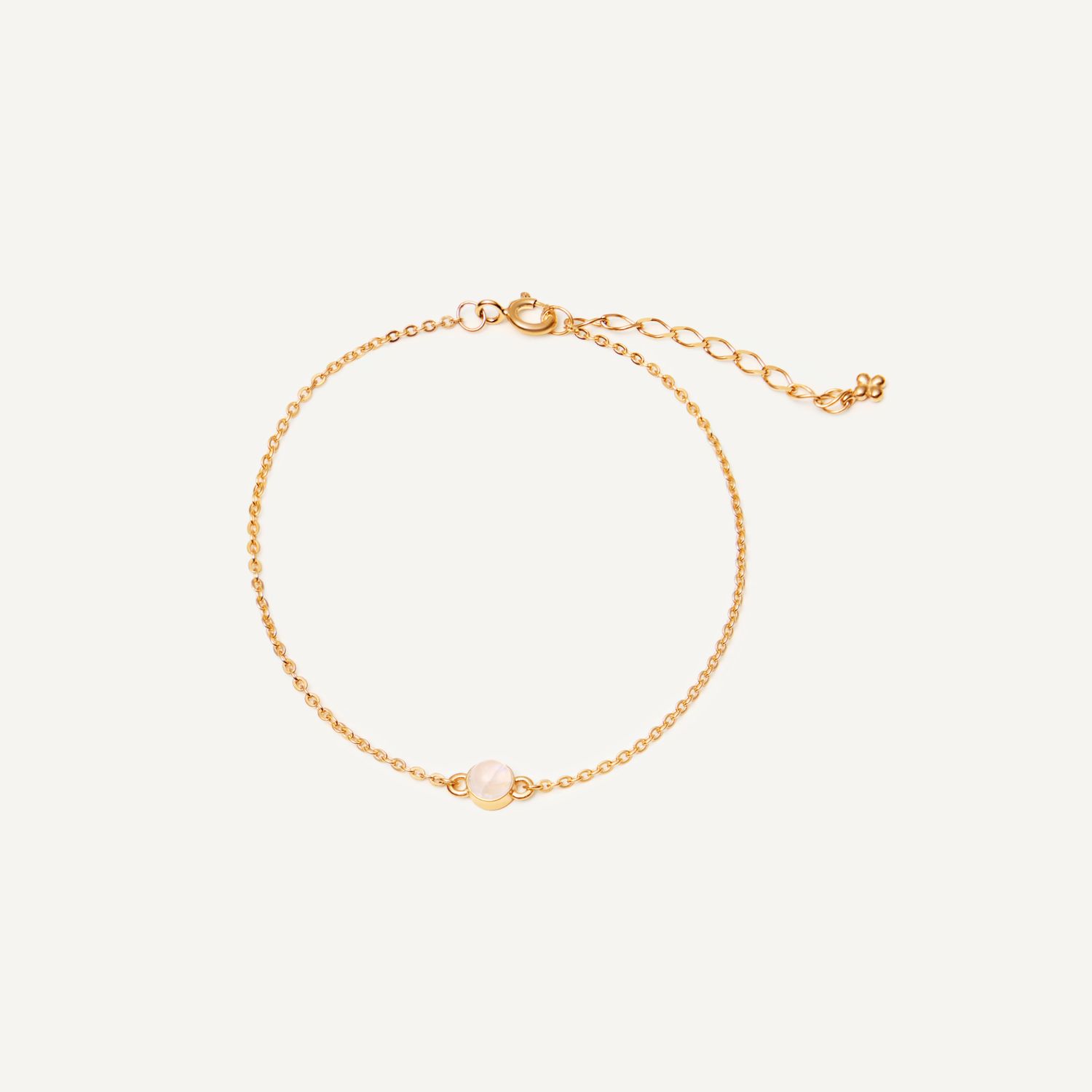 Браслет Gold Birthstone Bracelet – July