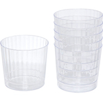 Стакан 210мл «DOLCE VITA» в наборе 6шт ребристый