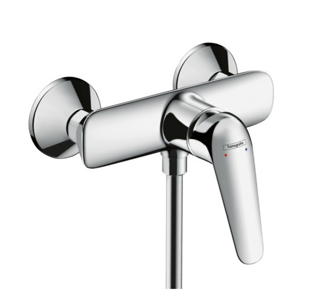 Однорычажный смеситель 71060000 Novus для душа, внешний монтаж, хром