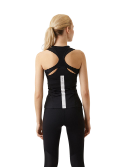 Женский топ теннисный Björn Borg Double Tank W STHLM - черный