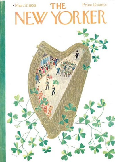 Журнал The New Yorker 17-03-1956, обложка