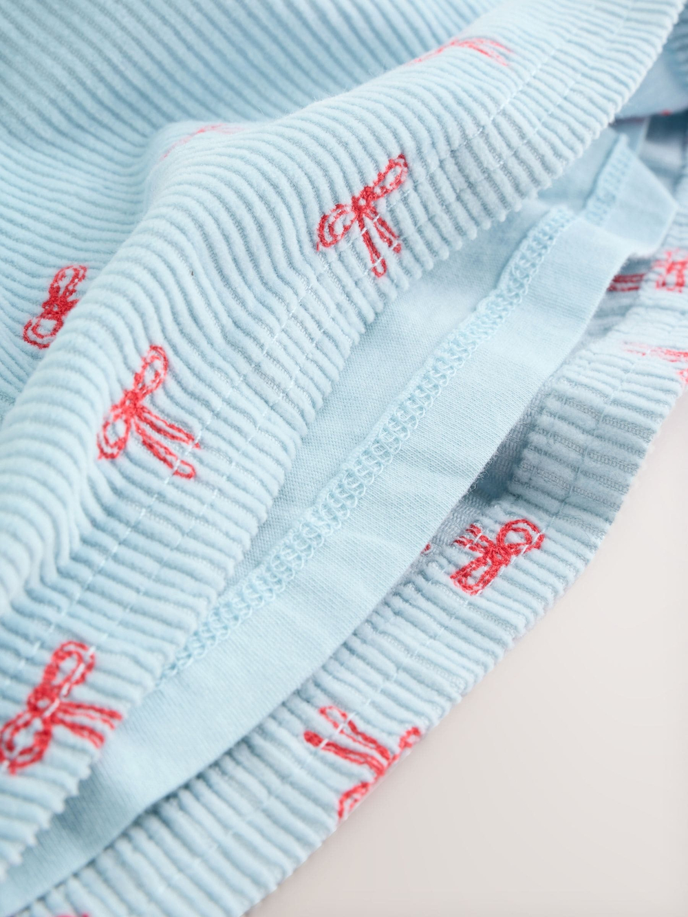 Комплект из трех предметов для девочки Next AN7-947, Голубой, Молочный