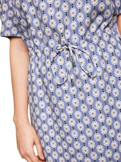 Marc Cain Платье из неопрена со скрытой кулиской