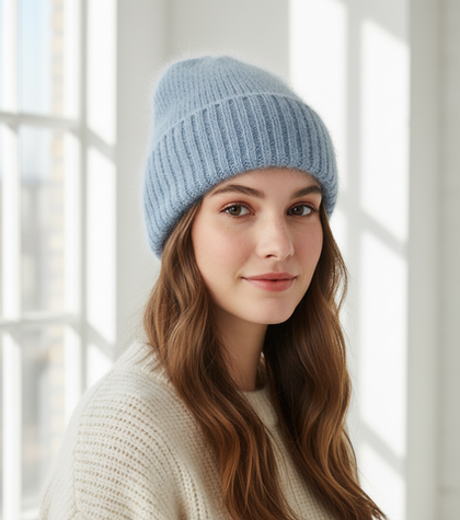 Шапочка из ангоры Biagioli Modesto