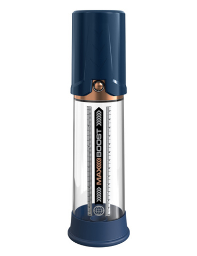 Вакуумная помпа Max Boost - Blue/Clear Pipedream 324925PD