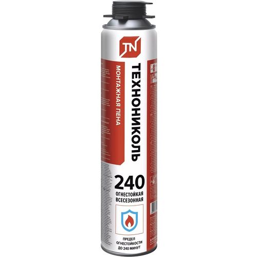 Пена монтажная Технониколь 240 огнестойкая 1000 мл