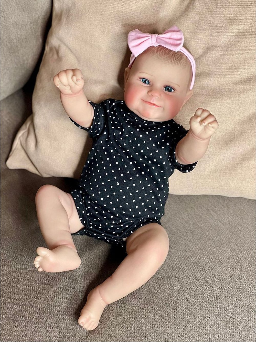 Кукла Реборн виниловая 50см в пакете (FA-100)