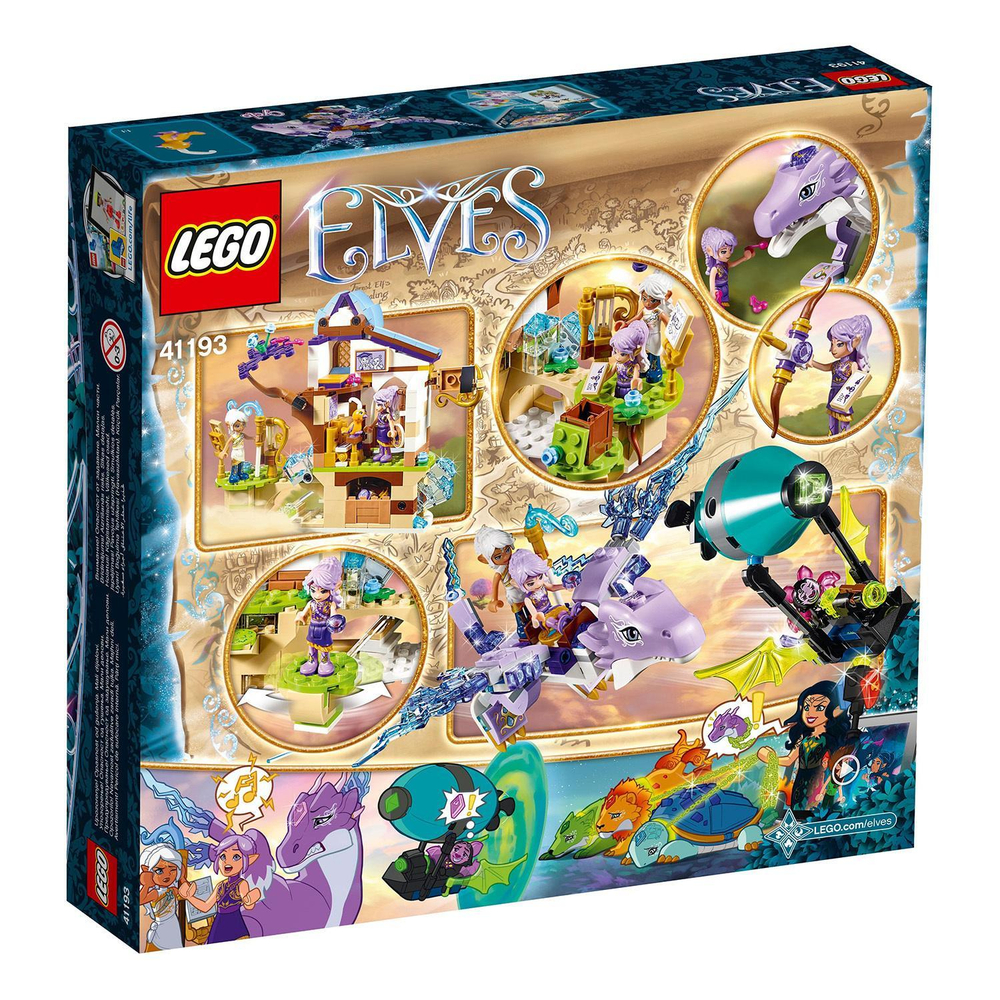 LEGO Elves: Эйра и дракон Песня ветра 41193 — Elves Aira & the Song of the Wind Dragon — Лего Эльфы