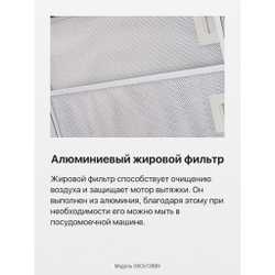 Каминная вытяжка Hansa OKC613RBH