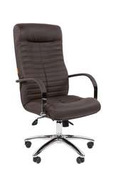 Офисное кресло Chairman 480 Россия экопремиум коричневый N