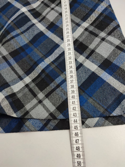 Юбка Zolla в клетку синяя 44 размер