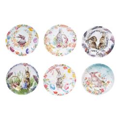 GAEM Блюдо "Пасхальное", L19,5 W19,5 H2,5 см, 6в.