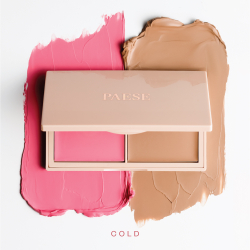 Paese Kiss My Cheeks Face Contouring Palette Cold - Палетка для контурирования лица оттенок 02 Cold, 15 g