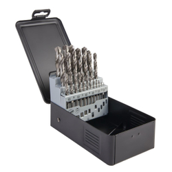 WDK-DG25 Набор сверл по металлу HSS-G 1-13 мм, шаг 0,5 мм, 25 предметов