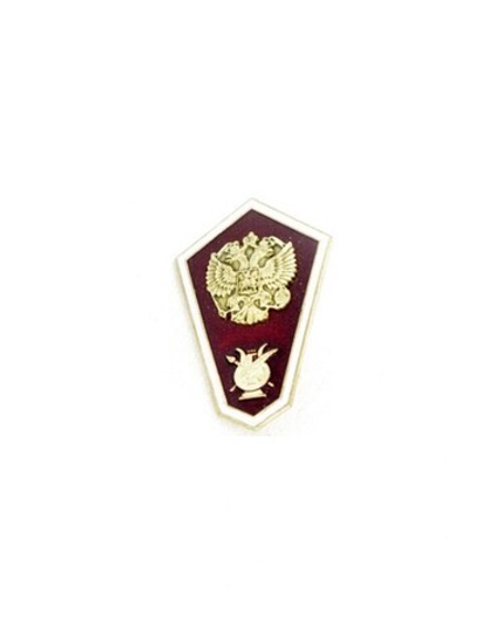 Значок гробик Среднее образование искусство и культура (с лирой)