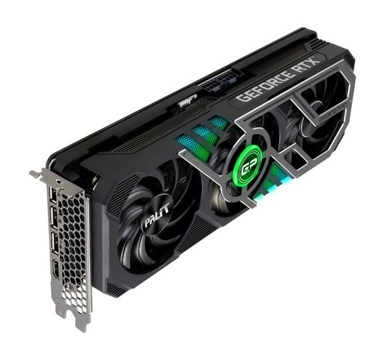 Видеокарта Palit GeForce RTX 3070 Ti 8 ГБ (NED307T019P2-1046A)