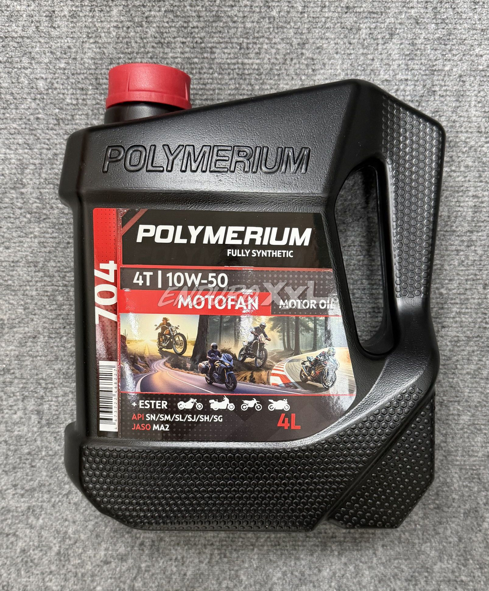 Масло моторное 4Т Полимериум MOTOFAN 704 10W50
