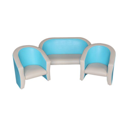 Комплект мягкой игровой мебели «Совенок» голубо-бежевый